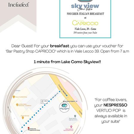 Lake Como Skyview Bagian luar foto